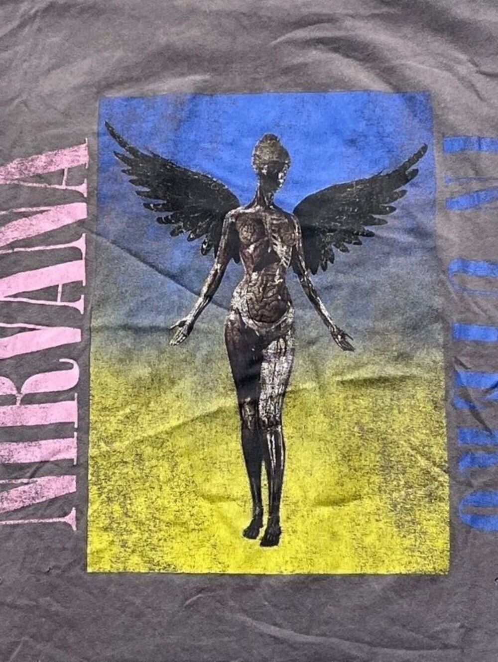 Nirvana Preowned XL Distressed T-shirt